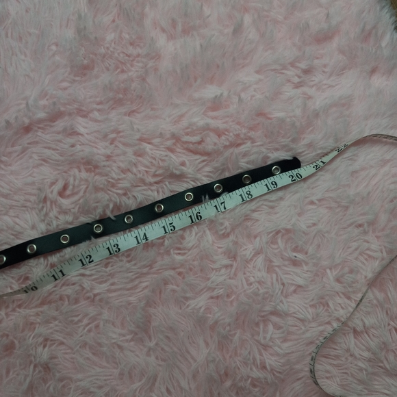 LAST 1! Gothic thigh garter! Full Eyelets,Black buckle vegan leather sexy adjust - Picture 7 of 10